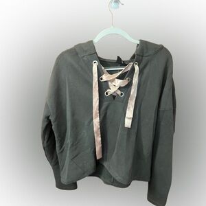 Urban Outfitters Out from Under Cozy Lace-Up Hoodie